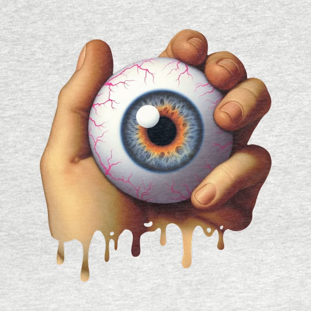 Hand holding an Eyeball by Arteria6e9Vena
